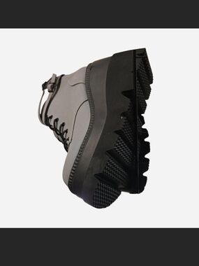 Lace-Up Platform Boot